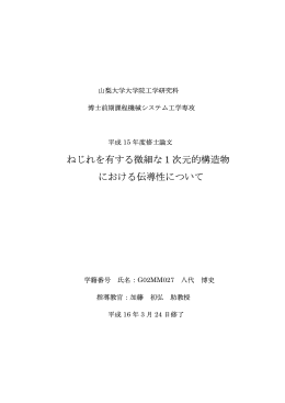 論文 - MS