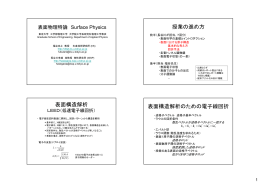表面講義H27(2)