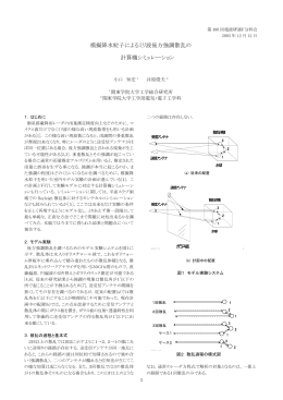 模擬降水粒子によるミリ波後方強調散乱の 計算機 - URSI-F委員会