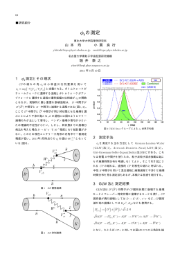 &Phi;3の測定
