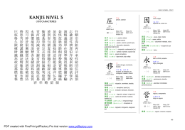 Kanji al Completo
