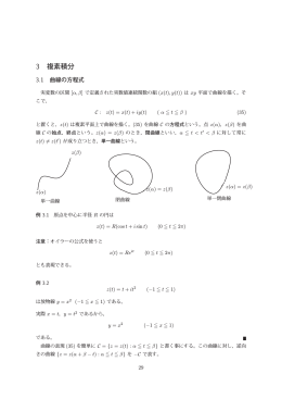第3節 複素積分