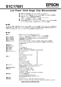 S1C17601