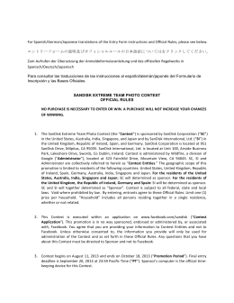 Entry form instructions and Privacy Policy translations_Final