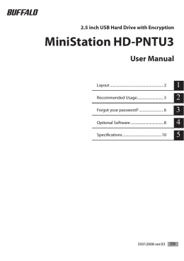 MiniStation HD-PNTU3 User Manual