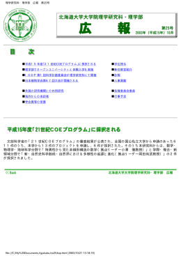 文部科学省の「21世紀COEプログラム」の審査