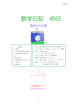数学日記 45日