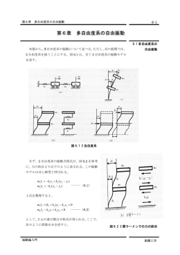 第6章 多自由度系の自由振動