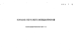 平成17年度 第2回 海域ワーキンググループ 資料4