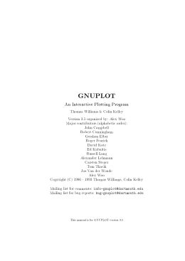 GNUPLOT - sanpei.org