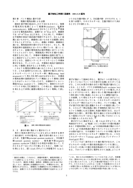 量子物性工学2001.5.25の授業のプリント(pdf file)