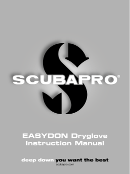 EASYDON Dryglove Instruction Manual