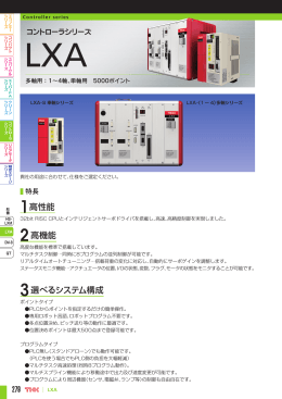 279 1高性能 2高機能 3選べるシステム構成