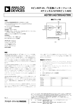 AD7991/AD7995/AD7999