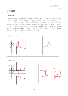 7. 光の回折 pp.37-40