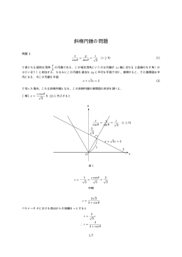 斜楕円錘の問題 - tcp-ip