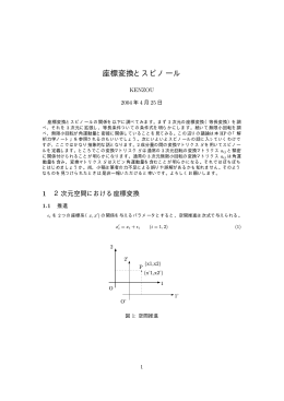 座標変換とスピノール