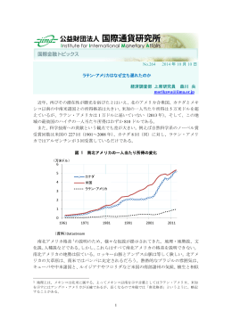 ラテン・アメリカはなぜ立ち遅れたか