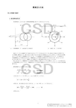 薬液注入工法 - シビルソフト開発