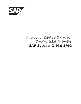 SQL - SAP.com