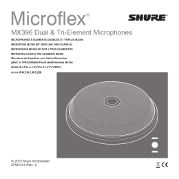 MX396 Dual & Tri-Element Microphones
