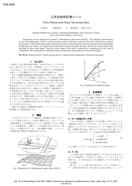 三次元形状計測シート 1A2-A09