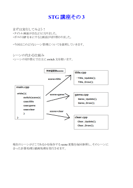 STG 講座その 3