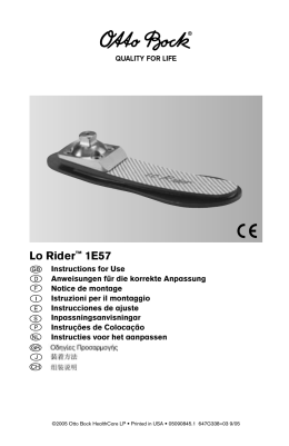 Lo Rider™ 1E57