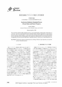 放射光励起プロセスの現状と将来展望