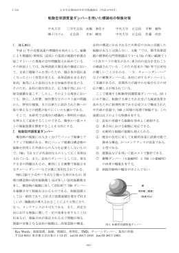 転動型同調質量ダンパーを用いた標識柱の制振対策