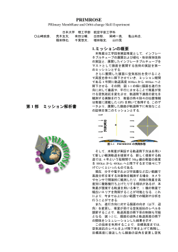 解析書 - 衛星設計コンテスト