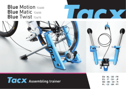 Blue Motion T2600 Blue Matic T2650 Blue Twist T2675