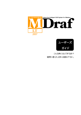 M-Draf LT 2007 ユーザーズガイドのダウンロード