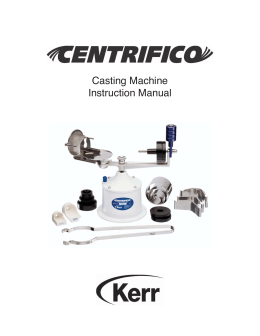 Centrifico Casting Machine