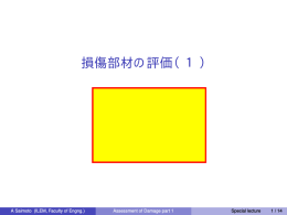 ③損傷部材の評価(1)