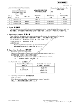 JAE-CONNECTORS.COM Refrence Only