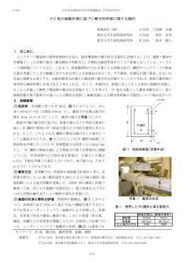 PC梁の振動計測に基づく健全性評価に関する検討