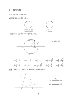 3 線形写像
