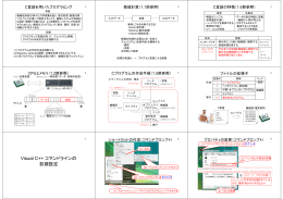 C言語を用いたプログラミング1