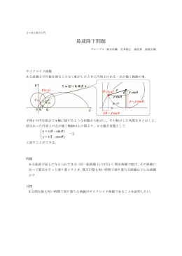 最速降下問題