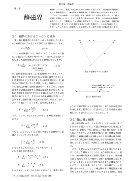 静磁界