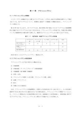 第11章 アクションプラン
