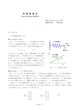 有 限 要 素 法