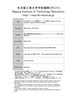 FDTD法による自由電子レーザの解析