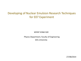 Developing of Nuclear Emulsion Research Techniques for E07
