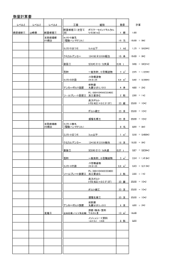 数量計算書 [PDFファイル／3.09MB]