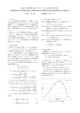 卒研発表概要 - 知能システム工学科