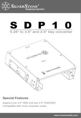 SDP 1 0 - SilverStone