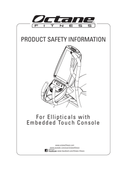 PRODUCT SAFETY INFORMATION