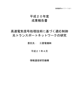 H20成果報告書